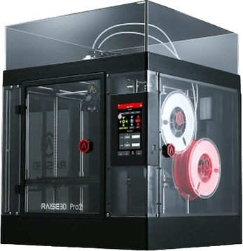Array of 10 Raise3D Pro2 printers